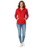 Felpa con cappuccio e zip da donna Helly Hansen con tasche, 280 g/m², 79217, nera, rossa o blu navy