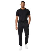 Stylish ON THAT ASS Aaron Men's Cotton Jogging Pants with Logo and Pockets, Black
