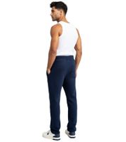 ON THAT ASS XOLO Men's Sporty Cotton Jogging Pants with Logo and Pockets, Navy Blue