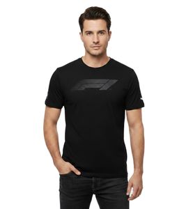 Sporty PUMA x F1 Formula 1 Motorsport Men's T-Shirt, Cotton Shirt, F1 Classic 701228159 001, Black