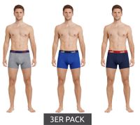 3er Pack PUMA Basic Boxer Herren Boxer-Shorts Baumwoll-Unterhose Unterwäsche 100003547 005 Blau/Grau/Navy