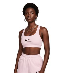 NIKE Team Fitness Damen Crop-Top Tank-Top mit DryFit Sport-Shirt Trainings-Shirt HQ0986-663 Rosa