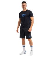 2-Piece ON THAT ASS Daylan Men's Sports Set Performance Set Gym Outfit with T-Shirt & Shorts Black