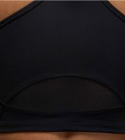 zeitloses NIKE Jordan Sport Body Con Damen Crop-Top Tank-Top mit DryFit Sport-Shirt Trainings-Shirt FN5156-010 Schwarz