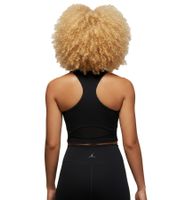 zeitloses NIKE Jordan Sport Body Con Damen Crop-Top Tank-Top mit DryFit Sport-Shirt Trainings-Shirt FN5156-010 Schwarz