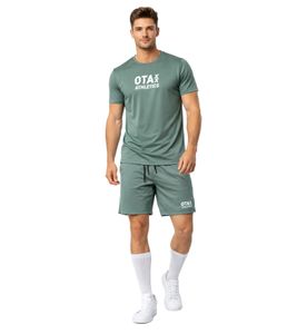 2-teiliges ON THAT ASS Daylan Herren Sport-Set Trainings-Set Gym Outfit mit T-Shirt & Shorts Grün