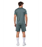 2-Piece ON THAT ASS Zane Men's Sports Set, Training Set, Gym Outfit with T-Shirt & Shorts, Black