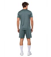 2-teiliges ON THAT ASS Daylan Herren Sport-Set Trainings-Set Gym Outfit mit T-Shirt & Shorts Grün