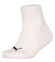 7 Paar PUMA Kids Quarter Baumwoll-Socken Mädchen und Jungen Baumwoll-Strümpfe mit flacher Naht 701222092 002 Schwarz/Weiß/Grau