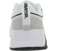 extravagante STARTER Buffalo Herren Sneaker mit Echtleder und Wildleder Retro Turn-Schuhe im 90er Style SMB102321 Weiß/Bunt, Schwarz oder Weiß