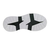 extravagante STARTER Buffalo Herren Sneaker mit Echtleder und Wildleder Retro Turn-Schuhe im 90er Style SMB102321 Weiß/Bunt, Schwarz oder Weiß