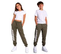 kuschelige NIKE Jordan Flight MPV Kinder Jogging-Hose mit Jordan-Logo Mädchen und Jungen Baumwoll-Jogger 95D229-E6F Grün