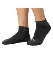 Lot de 5 paires de chaussettes PUMA unisexes en coton, coutures plates, référence 100003751 005, coloris anthracite/gris/gris clair