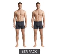 6er Pack Jeep Basic Boxer Herren Boxer-Shorts Baumwoll-Unterhose Unterwäsche I101545-001 Schwarz, Dunkelgrau oder Dunkelblau