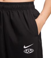 Pantalones deportivos de tejido NIKE Sportswear para mujer, estilo urbano, HQ0988-010, color negro