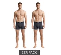 20er Sparpack Jeep Basic Boxer Herren Boxer-Shorts Baumwoll-Unterhose Unterwäsche I101545-001 Schwarz, Dunkelgrau oder Dunkelblau