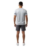 Modernes ON THAT ASS Matic Herren Sport T-Shirt Fitness Performance Shirt mit stylischem Design Grau