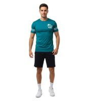 Modernes ON THAT ASS Wess Herren Sport T-Shirt Fitness Performance Shirt mit stylischem Design Grün