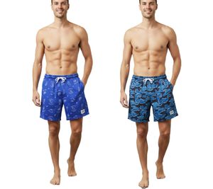 Comfortable SCOTCH & SODA Men's Sports Shorts, Mesh Bermuda Shorts, Fitness Shorts SSSP25M266619, Black/Blue/Petrol or Royal Blue