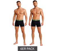 12er Pack Jeep Basic Boxer Herren Boxer-Shorts Baumwoll-Unterhose Unterwäsche I101545-001 Schwarz, Dunkelgrau oder Dunkelblau