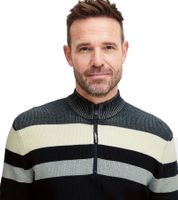 Classic FQ1924 FQKyle Men's Zip Jacket with Stand-Up Collar, Jacket 21900654, Black or White