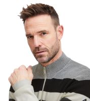 Classic FQ1924 FQKyle Men's Zip Jacket with Stand-Up Collar, Jacket 21900654, Black or White