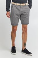 klassische 11 PROJECT PRFribus Herren Chino Shorts inkl. Gürtel mit Knopf und Reißverschluss Shorts 20714807ME in Blau, Schwarz oder Grau