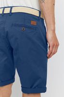 klassische 11 PROJECT PRFribus Herren Chino Shorts inkl. Gürtel mit Knopf und Reißverschluss Shorts 20714807ME in Blau, Schwarz oder Grau