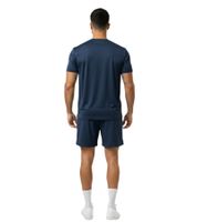 2-teiliges ON THAT ASS Reno Herren Sport-Set Performance Set Gym Outfit mit T-Shirt & Shorts Navy