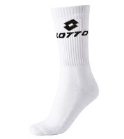 10 Pairs of LOTTO Sports Socks for Men and Women, Training Socks, Tennis Socks, Cotton Socks, White