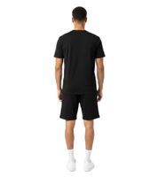 2-teiliges ON THAT ASS Brooklyn Herren Summer Set aus Baumwolle T-Shirt & Shorts bequemes Sommer-Outfit im modernen Stil Schwarz