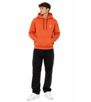 ON THAT ASS Felix Herren Hoody Kapuzen-Pullover Baumwoll-Sweater mit Kängurutasche Hoodie Orange
