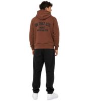 ON THAT ASS Vince Herren Hoody Kapuzen-Pullover Baumwoll-Sweater mit Kängurutasche Hoodie Braun
