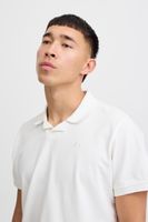 Lot de 2 polos classiques BLEND en coton pour homme (réf. 20718074) : blanc/bleu, beige/marron ou gris/noir