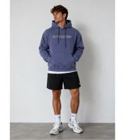 ON THAT ASS CONOR Hoodie Herren Komfort trifft Streetwear Baumwoll-Sweater mit Fleece-Innenfutter Grau