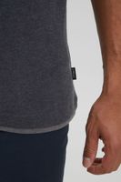 klassisches 11 PROJECT PRVenanzio Herren T-Shirt mit Rundhals Shirt 20714124ME in Blau Dunkelgrau oder Grau