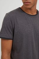 klassisches 11 PROJECT PRVenanzio Herren T-Shirt mit Rundhals Shirt 20714124ME in Blau Dunkelgrau oder Grau