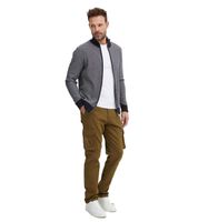 Pantalones cargo clásicos para hombre FQ1924 FQHarris con botón y cremallera - Pantalones casuales 21900476-ME en marrón, verde o negro