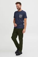 Pantalones cargo clásicos para hombre FQ1924 FQHarris con botón y cremallera - Pantalones casuales 21900476-ME en marrón, verde o negro