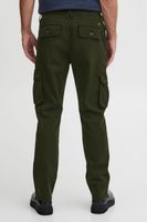 Pantalones cargo clásicos para hombre FQ1924 FQHarris con botón y cremallera - Pantalones casuales 21900476-ME en marrón, verde o negro