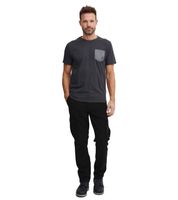 Pantalones cargo clásicos para hombre FQ1924 FQHarris con botón y cremallera - Pantalones casuales 21900476-ME en marrón, verde o negro