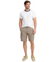 klassische FQ1924 FQHenry linen Herren Leinenshorts mit Reißverschluss Shorts 21900624 in Beige oder Dunkelblau