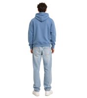 Felpa con cappuccio da uomo ON THAT ASS Bale, pullover in cotone con tasca a marsupio, blu