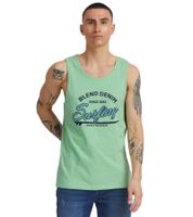 klassisches BLEND BDLingo Herren Tanktop mit Rundhals Top 20714921ME Weiß, Blau, Violett oder Türkis