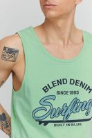 klassisches BLEND BDLingo Herren Tanktop mit Rundhals Top 20714921ME Weiß, Blau, Violett oder Türkis