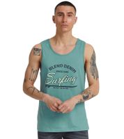 klassisches BLEND BDLingo Herren Tanktop mit Rundhals Top 20714921ME Weiß, Blau, Violett oder Türkis