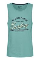 klassisches BLEND BDLingo Herren Tanktop mit Rundhals Top 20714921ME Weiß, Blau, Violett oder Türkis