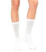 Lot de 3 paires de chaussettes SOCKSWEAR confortables et respirantes pour diabétiques (femmes et hommes), en coton avec bord-côtes confort, blanches, noires ou blanches/grises.
