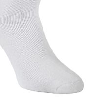 Lot de 3 paires de chaussettes SOCKSWEAR confortables et respirantes pour diabétiques (femmes et hommes), en coton avec bord-côtes confort, blanches, noires ou blanches/grises.