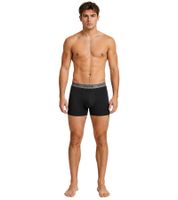 zeitloses 3er Pack TRUE style Herren Boxershorts nachhaltige Baumwoll-Unterhose 7657083 Schwarz/Grün/Dunkelblau